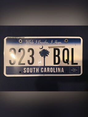 South Carolina- License Plate